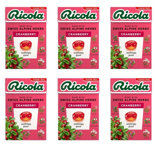 Ricola cranberry schweizer - cranberry,