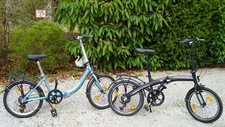 Neuwertiges klapprad faltrad - neuwertiges,