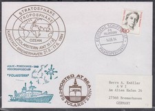 FS Polarstern, Exped. ANT XI, Stratospärenforschung, Schiffspoststpl. 14.6.94
