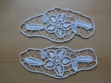 2 Makramee Spitze, Point Lace