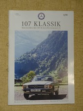 Mercedes 107 Club Zeitung 4/2000 280 300 350 450 500 SL SLC
