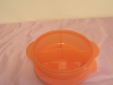Tupperware kleinen Menüteller orange NEU