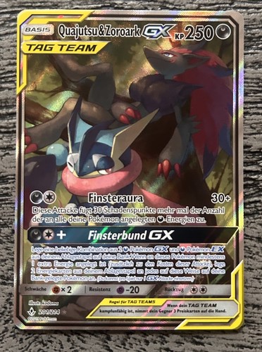 Pokémon karte quajutsu - pokémon, karte: