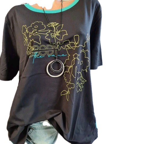 Sheego shirt tunika - shirt, t-shirt