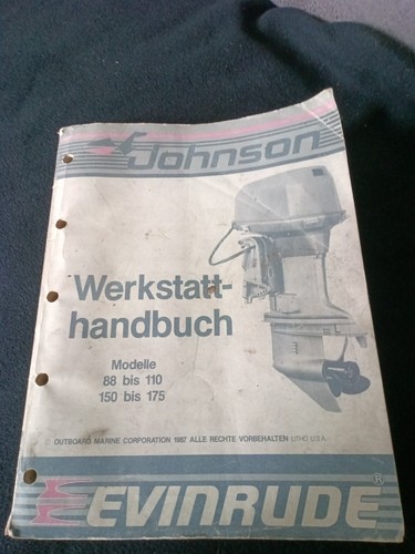 Evinrude johnson werkstatt - evinrude,