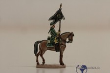 sehr fein bemalter Reiter mit