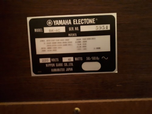 Elektronische orgel yamaha - yamaha, in