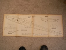 Silent Flight Plans of V-Gnot a vee tail slope soarer model with mag art 1m span