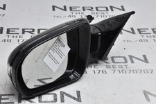 Mercedes CLS C219 W219 Mopf Außen Seiten Spiegel Links 197 Obsidian Schwarz 