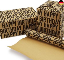 Geburtstags-Geschenkpapierroll