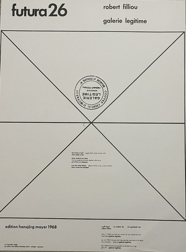 Robert filliou futura - futura, 26