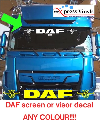 Daf scheibenaufkleber 3 - scheibenaufkleber.,