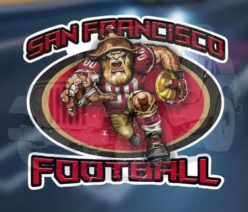 Nfl aufkleber san francisco - nfl,