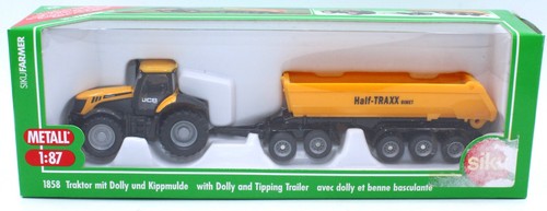 Siku farmer 1858 traktor jcb - farmer,