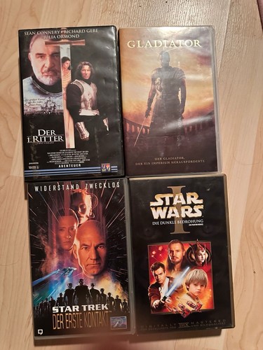 Vhs videokassetten sammlung - vhs, 4