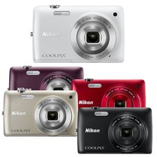 Nikon COOLPIX S4300 Digitalkamera 16 Megapixel 6-fach optischer Zoom CCD-Sensor