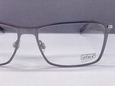 Inface Brille Herren Silber