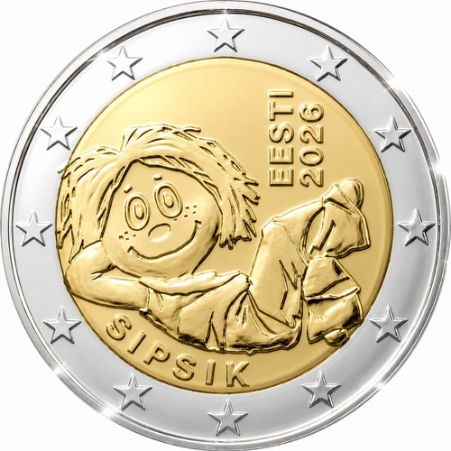 Estland euro gedenkmünze - -,