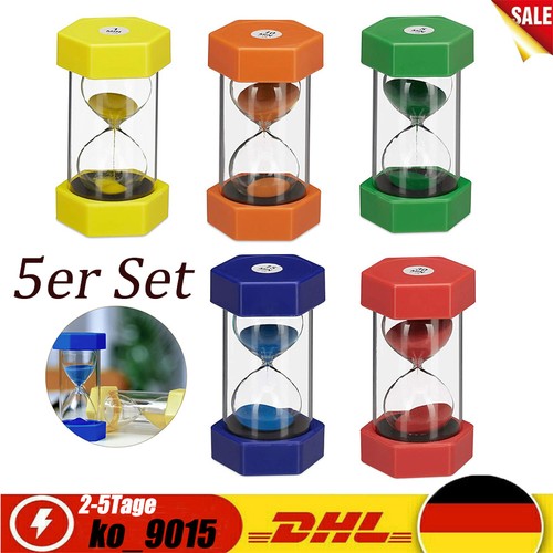 Sanduhren 5er set xxl - sanduhren,