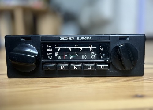 Becker europa autoradio - becker,