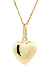 Gold Anhänger Herz mit