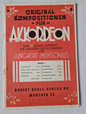 Heft - Original Kompositionen für Akkordeon - Heft von Jungherr-Munsonius