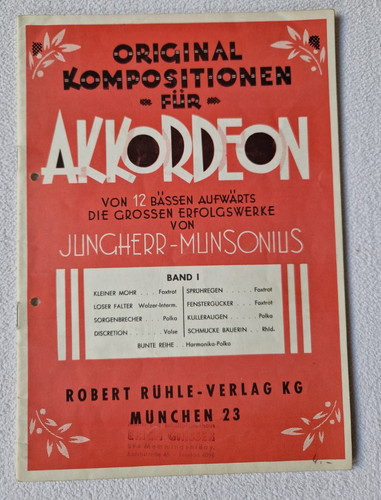 Heft original kompositionen - -,