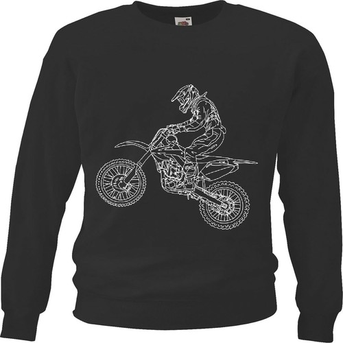 Sweatshirt motocross enduro - motocross,