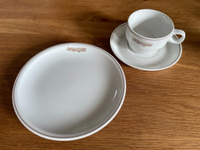 3-teiliges Geschirrset "IC Rheingold" Bauscher-Weiden DSG Vintage 70er Jahre