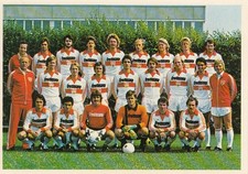 VFB Stuttgart Deutschland Mannschaftsbild Mannschaftskarte Mannschaftsfoto