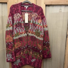 Himalaya  Strickjacke, Wolle,89 % Alpaka dick Gr.L