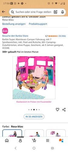Barbie camper wohnmobil - camper,