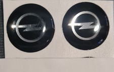 2x Emblem Logo Aufkleber 14mm für Opel Schlüssel Astra  Corsa  Zafira Vectra opc