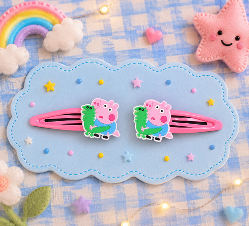 H14 haarspangen peppa wutz - peppa,
