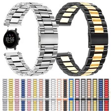 Uhrenarmband Gliederarmband 14|16|18|20|22|24mm Edelstahl Metall Universell Band