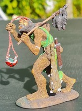 Janetzki Arts  Das schwarze Auge Goblin Rattenfänger Original Figur