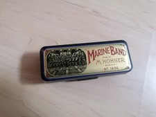 Rare limited edition Harmonica Vintage Marine Band Hohner 1896 Gold 