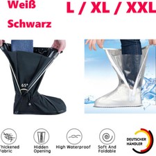 Wasserdicht Regenschutz Schuh Überzieher Überschuhe Fahrrad Schuhe Rutschfest DE