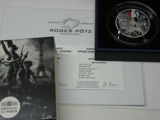 50 Euro 2017 Silber 5 oz Europa Victor Hugo Zeitalter Glas und Stahl coloriert