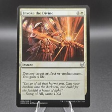 Invoke The Divine | Magic The Gathering | MTG | Dominaria | White | English