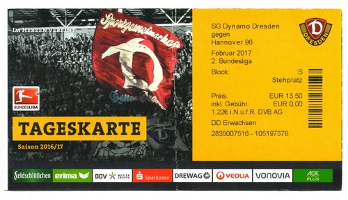Ticket dynamo dresden - ticket,
