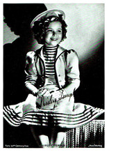 SHIRLEY TEMPLE Autogramm