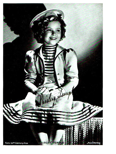 Shirley temple autogramm - temple,