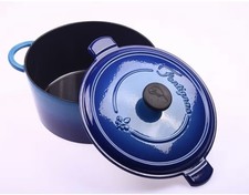 Fontignac Bräter Gußeisen mit Deckel 24 CM Durchmesser Sehr Guter Zustand