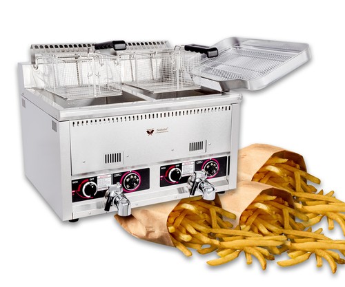 Gas friteuse fritteuse - friteuse,