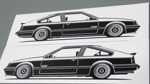 Opel monza aufkleber - opel,