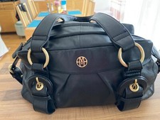 Modalu London Leder Tasche (schwarz)