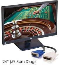 FULL HD FHD 24" 59,9cm LED