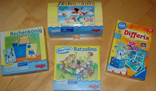 Haba set lernspiele differix - +,