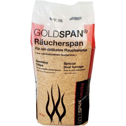 Goldspan räucherspäne buche - goldspan,